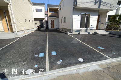 【駐車場】 | 海老名市今里２丁目 新築戸建て 全4棟【仲介手数料無料】