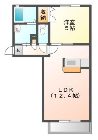 ハピーハイツの間取り