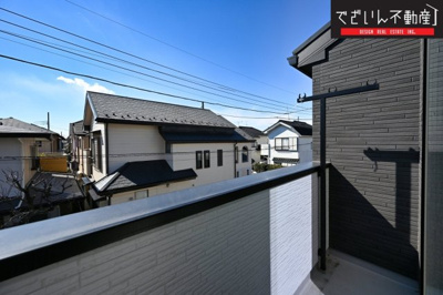 【バルコニー】 | CLEIAS TOWN久喜市上町　戸建住宅 | ≪7号棟≫
現地(2025年2月撮影)