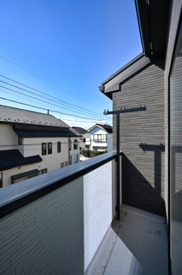 【バルコニー】 | CLEIAS TOWN久喜市上町　戸建住宅 | ≪7号棟≫
現地(2025年2月撮影)