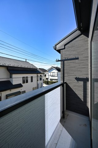 【バルコニー】 | CLEIAS TOWN久喜市上町　戸建住宅 | ≪7号棟≫
現地(2025年2月撮影)