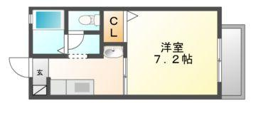 シャーメゾン奥村の間取り
