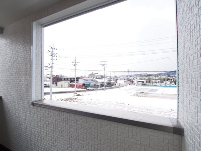 【展望】 | Cradle garden　本宮市高木第５　１号棟