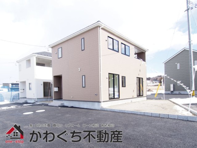 【外観】 | Cradle garden　本宮市高木第５　２号棟