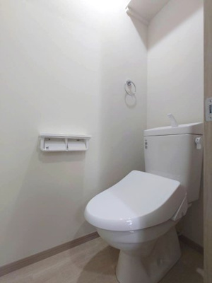 【トイレ】 | PLAGE金町 | 清潔感のあるトイレです