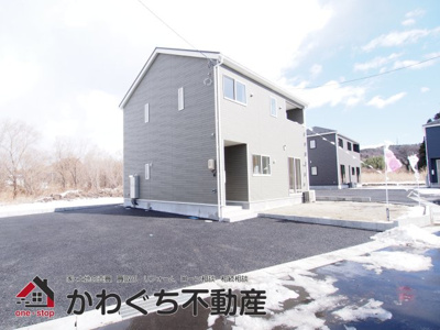 【外観】 | Cradle garden　本宮市高木第５　３号棟
