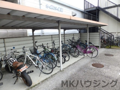 【その他共用部分】 | kanada B棟102F | 駐輪場完備