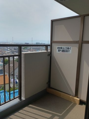 藤和ライブタウン四条畷のバルコニー