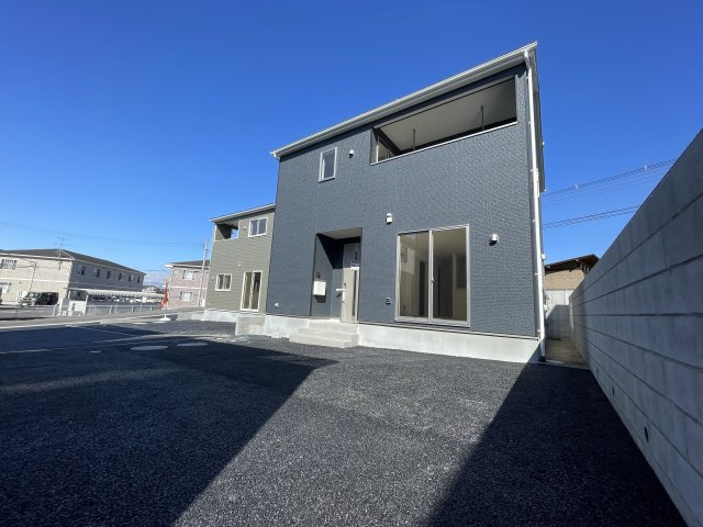 郡山市富久山町福原第19　Cradle Garden　全5棟の前面道路含む現地写真