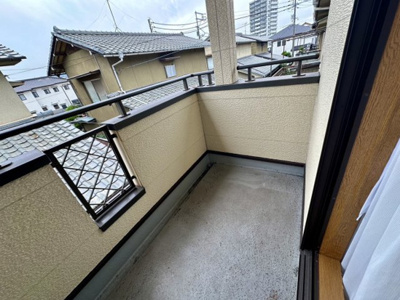 【バルコニー】 | 三吉町４丁目貸家