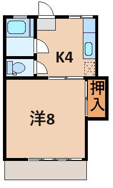 わたなべハイツの間取り
