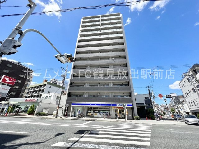 大阪市鶴見区鶴見４丁目の賃貸マンションの外観