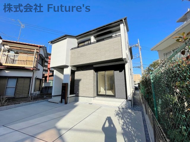 吉川市保　新築戸建　全1棟の外観|太陽光パネル設置物件！長期優良住宅・BELS認定物件！