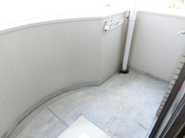 ノルデンハイム新北野のバルコニー