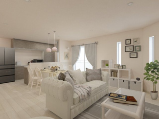 【完成予想図】 | 右京区山ノ内山ノ下町　建築条件付 | イメージパース②