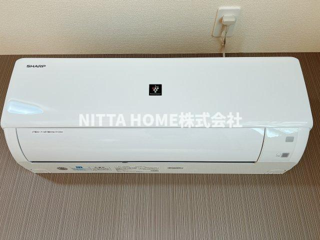 フォレストヴィラⅢのその他共用部分|エアコン1台完備です◎