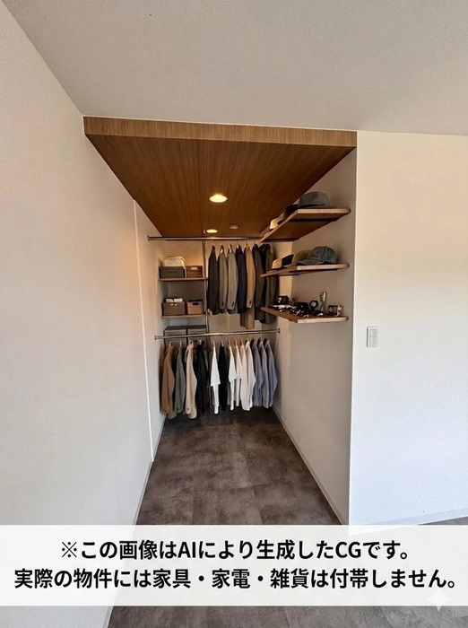 メゾンふじⅢの収納|ウォークインクローゼットもあり☆