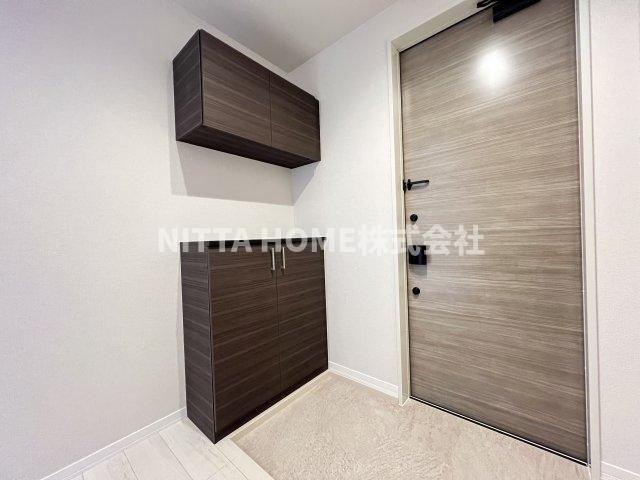 グリナージュ郷之山Ⅲの収納|シューズボックス完備の玄関です(^^)/