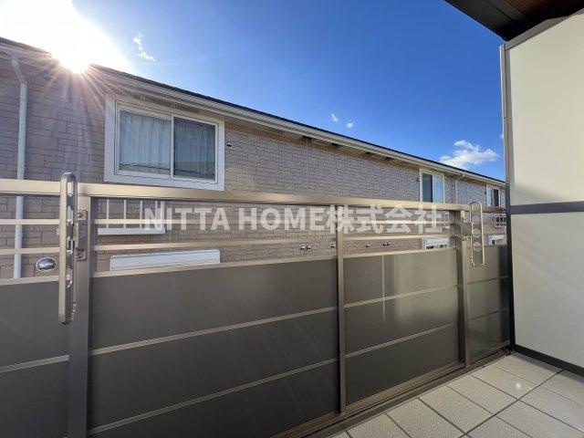 グリナージュ郷之山Ⅲのその他共用部分|バルコニーです◇