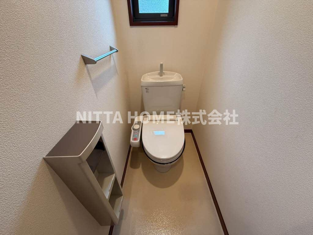 コーラル　篠　Ａ・Ｂ・Ｃのトイレ|温水洗浄付きのトイレです◇