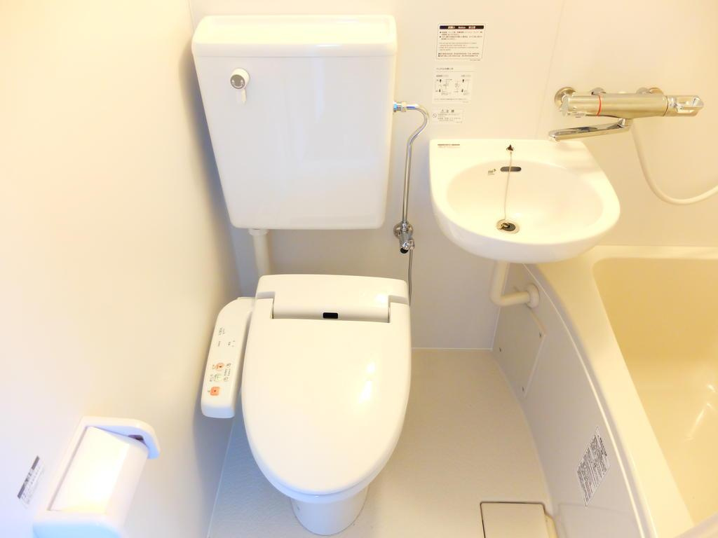 杉の下 コーポのトイレ|ウォシュレット付きトイレにリニューアル！！