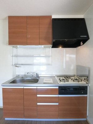 【キッチン】 | ティンカー・ベル Ⅲ | ガスコンロ付きキッチン