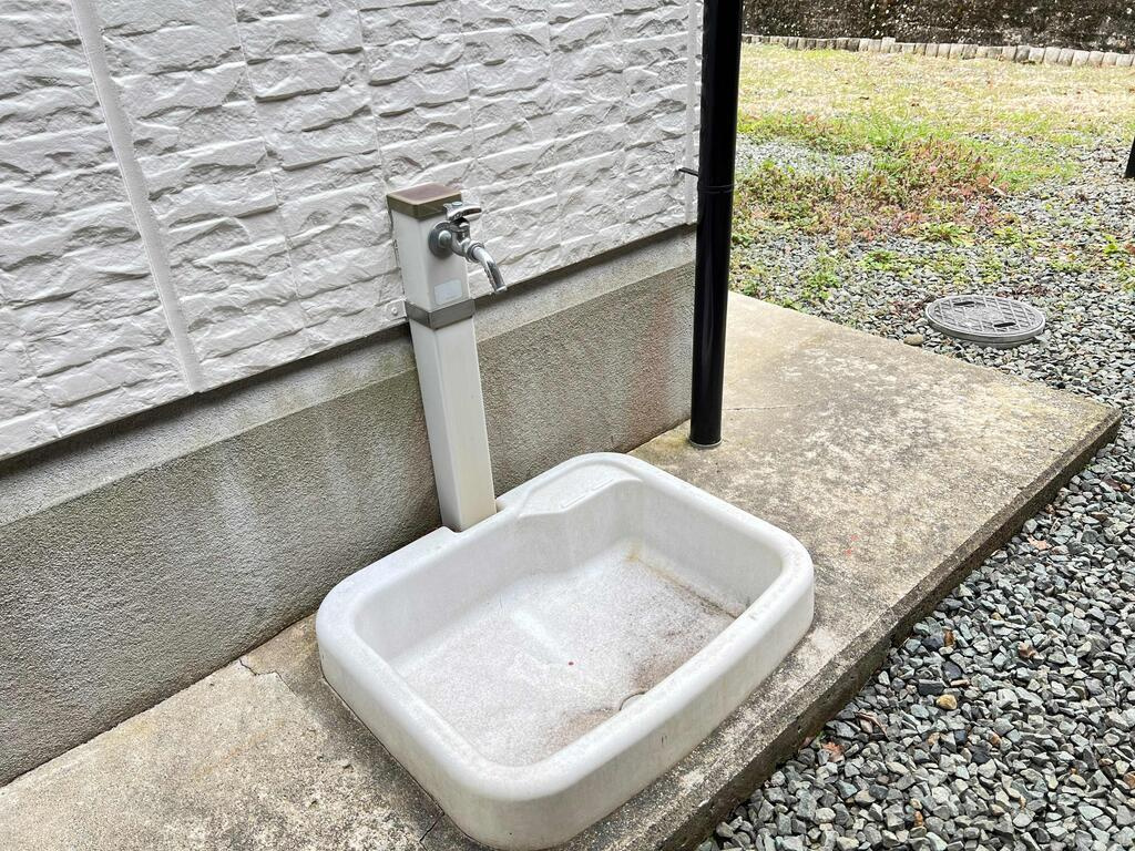 福知山市字前田の一戸建てのその他共用部分|外水栓もあります〇