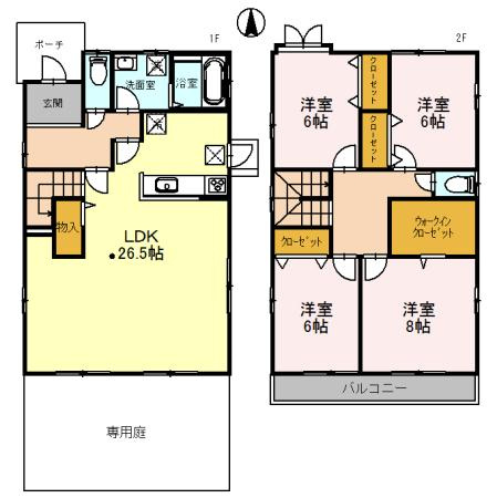 福知山市字前田の一戸建て