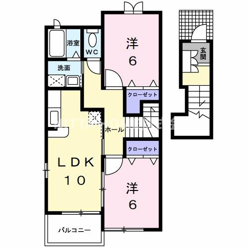 丹波市柏原町柏原のアパート