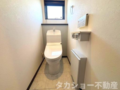 【トイレ】 | 千葉市中央区星久喜町　築浅中古戸建 | 落ち着いたトイレです