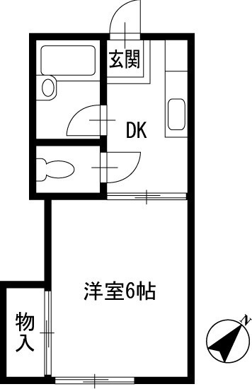 【間取り】 | 新井ハイツ
