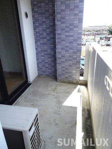 シャトー鉄砲塚のバルコニー