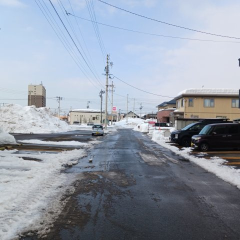 前面道路（幅員6.5ｍ）です。