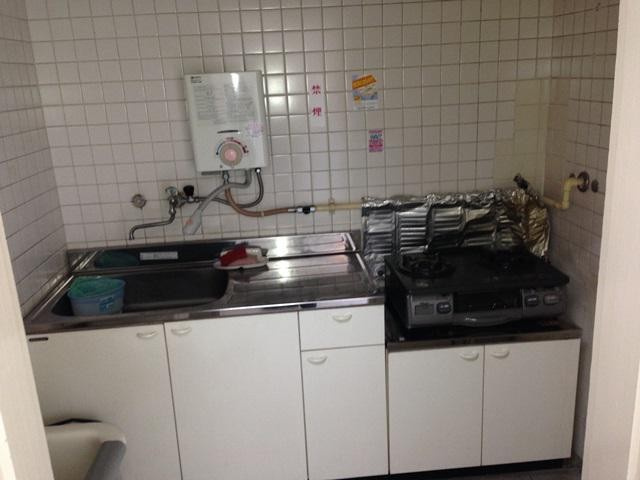 東新町　元町ハイツのキッチン