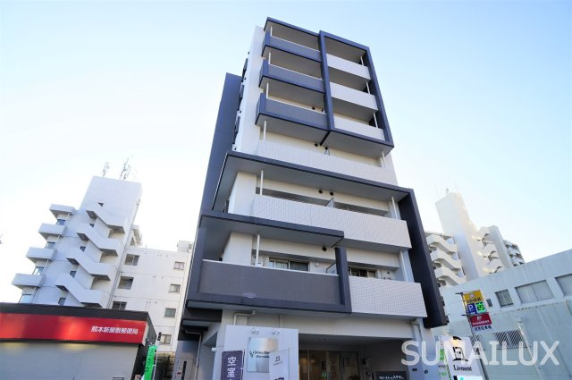 熊本市中央区新屋敷２丁目の賃貸マンションの外観