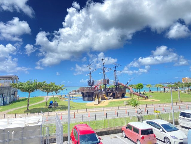 コートヴィレッジアラハ・オンザ・ビーチ　2階の展望