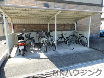 【その他共用部分】 | ウィルモア観月坂B棟 | 駐輪場
