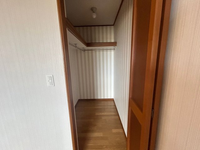 千葉県山武市松尾町中古住宅の収納|ウォークインクローゼット