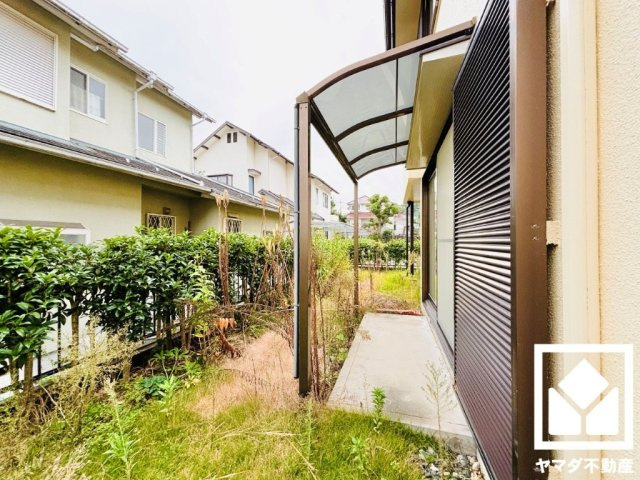 大津市青山４丁目の庭