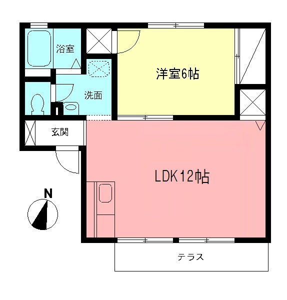 ベルエポックⅡの間取り
