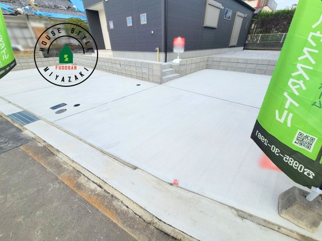 宮崎市佐土原町和田山モデル(1号棟)の駐車場|駐車場になります。