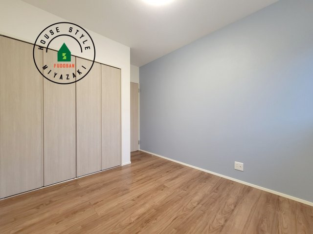 宮崎市佐土原町和田山モデル(1号棟)の和室|将来的に、琉球畳を引きまして和室風にすることも可能です。