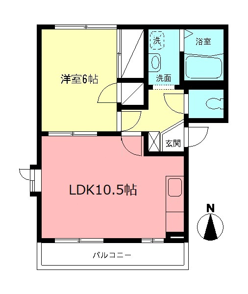 グリーンヒル1995の間取り