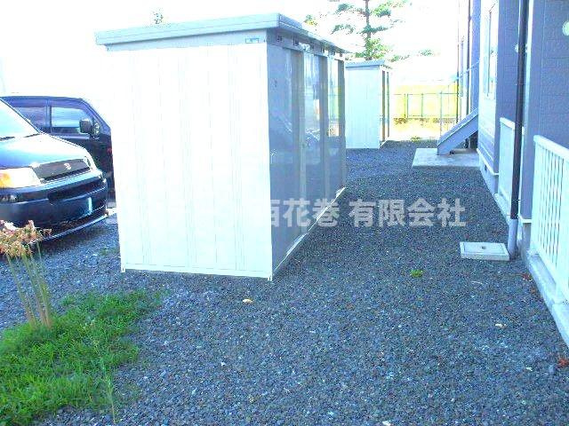 コーポ花輪野の収納|外物置