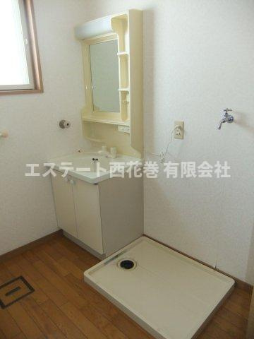 コーポ花輪野の洗面所|洗面所　写真は202号室になります。