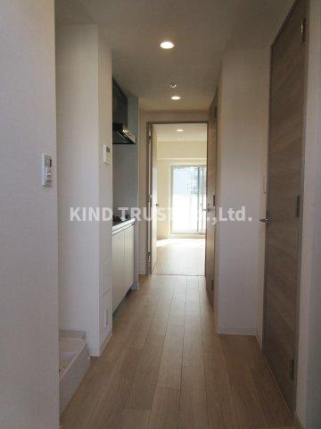 BPRレジデンス新梅田の居間・リビング|ゆったりとしたリビングです