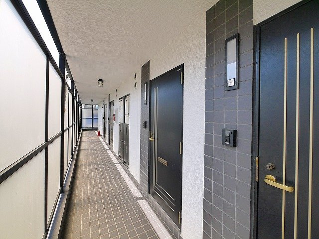 みつがらすのその他共用部分|毎日通る共用通路です