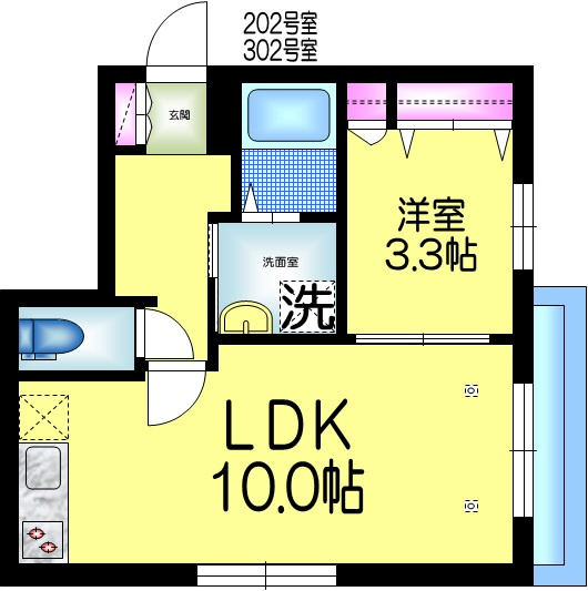 メゾンけやきの間取り|★間取り★