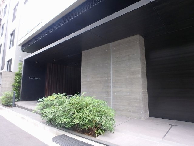 カーザビアンカのエントランス