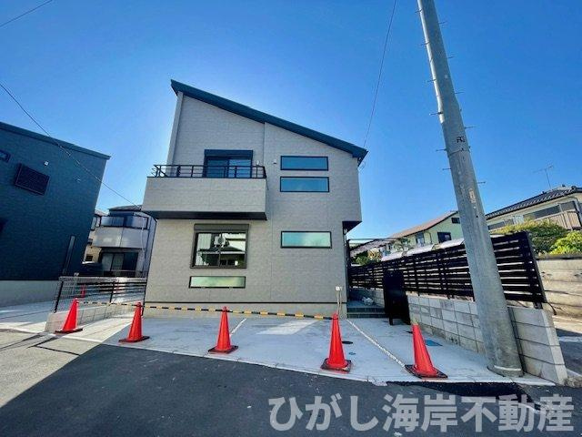 茅ヶ崎市浜竹4丁目　新築戸建　全３棟の外観|現地外観
